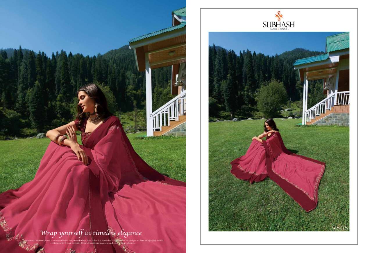 TEMPTATION VOL-28 BY SUBHASH SAREES 9601 TO 9622 SERIES INDIAN TRADITIONAL WEAR COLLECTION BEAUTIFUL STYLISH FANCY COLORFUL PARTY WEAR & OCCASIONAL WEAR FANCY SAREES AT WHOLESALE PRICE