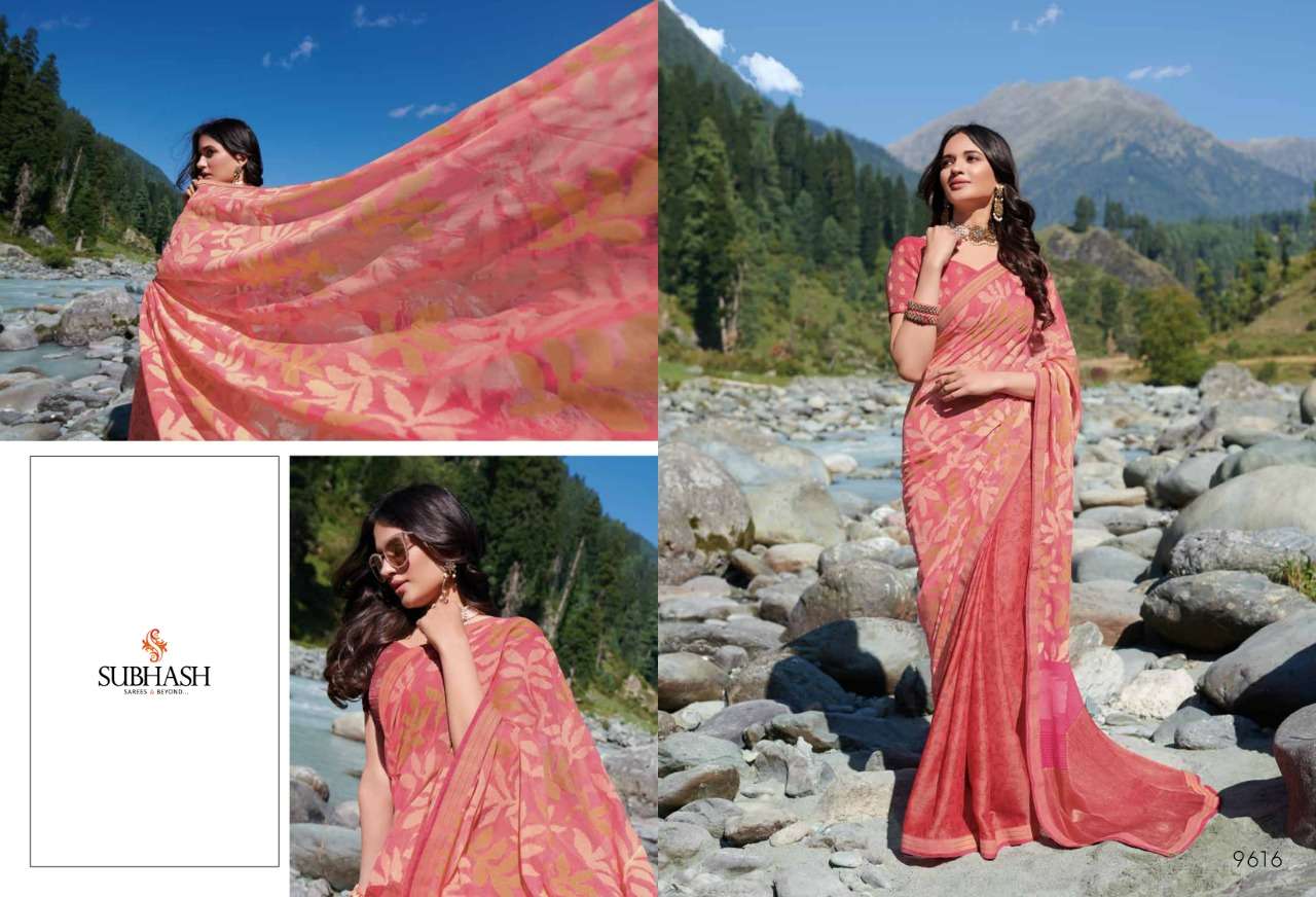 TEMPTATION VOL-28 BY SUBHASH SAREES 9601 TO 9622 SERIES INDIAN TRADITIONAL WEAR COLLECTION BEAUTIFUL STYLISH FANCY COLORFUL PARTY WEAR & OCCASIONAL WEAR FANCY SAREES AT WHOLESALE PRICE