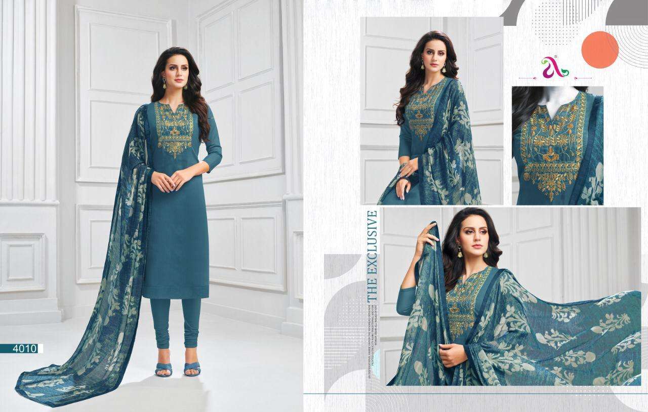 DAIRY MILK MIX CATALOG BY ANGROOP PLUS DESIGNER SUITS BEAUTIFUL STYLISH FANCY COLORFUL PARTY WEAR & ETHNIC WEAR CHANDERI COTTON PRINT DRESSES AT WHOLESALE PRICE