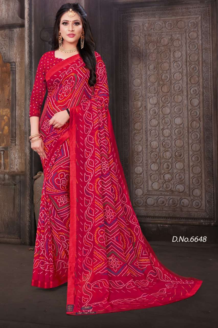 COLORS VOL-48 BY HAYTEE 6641 TO 6648 SERIES INDIAN TRADITIONAL WEAR COLLECTION BEAUTIFUL STYLISH FANCY COLORFUL PARTY WEAR & OCCASIONAL WEAR DANI PRINTED SAREES AT WHOLESALE PRICE