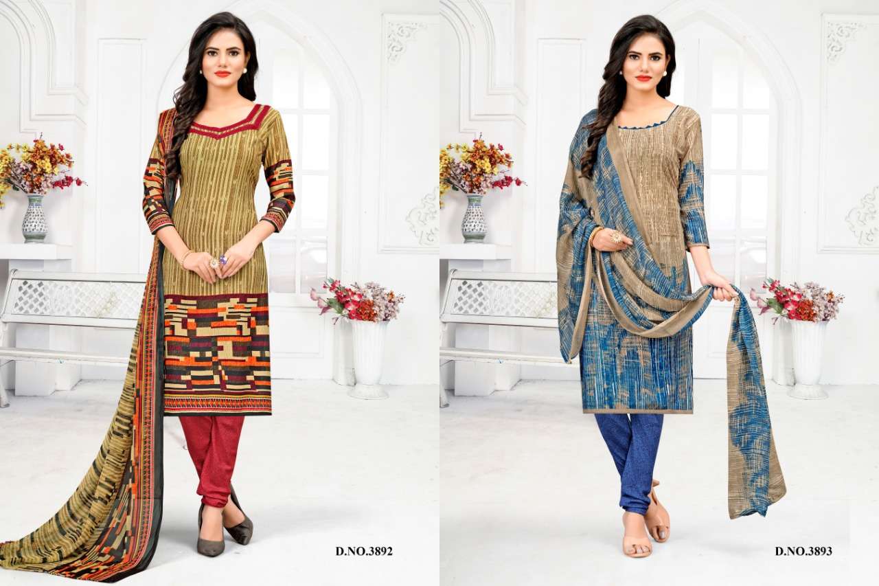 PEARL BY VISHNU PRINTS 3885 TO 3896 SERIES INDIAN TRADITIONAL WEAR COLLECTION BEAUTIFUL STYLISH FANCY COLORFUL PARTY WEAR & OCCASIONAL WEAR LEYON DRESSES AT WHOLESALE PRICE