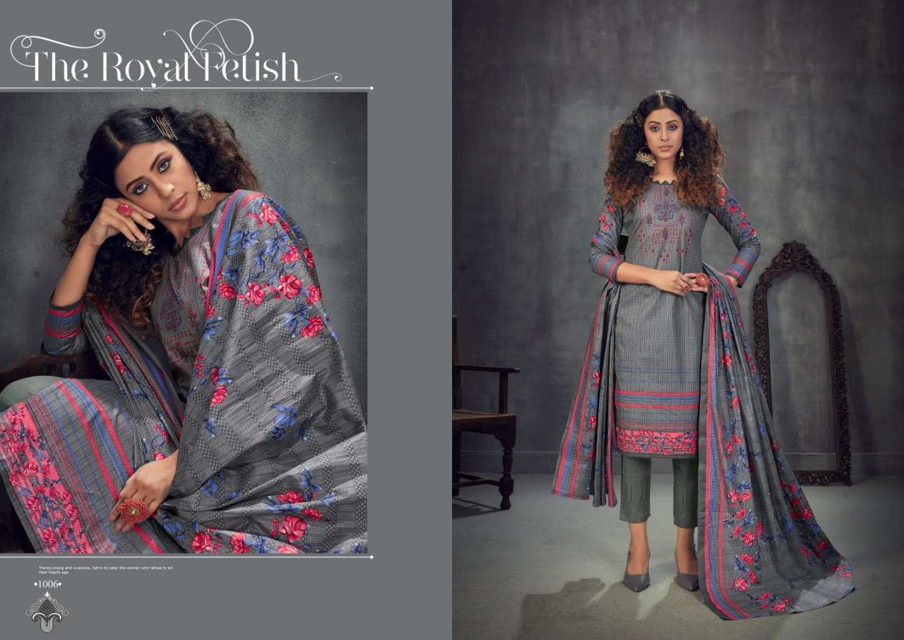 AMIRA VOL-1 BY SLT 1001 TO 1010 SERIES BEAUTIFUL SUITS STYLISH FANCY COLORFUL PARTY WEAR & OCCASIONAL WEAR PURE COTTON PRINTED DRESSES AT WHOLESALE PRICE