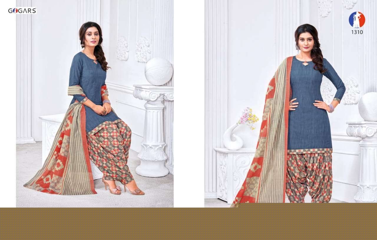 SAKHIYAAN VOL-3 BY GOGARS 1301 TO 1320 SERIES BEAUTIFUL SUITS STYLISH FANCY COLORFUL PARTY WEAR & OCCASIONAL WEAR PURE COTTON PRINTED DRESSES AT WHOLESALE PRICE