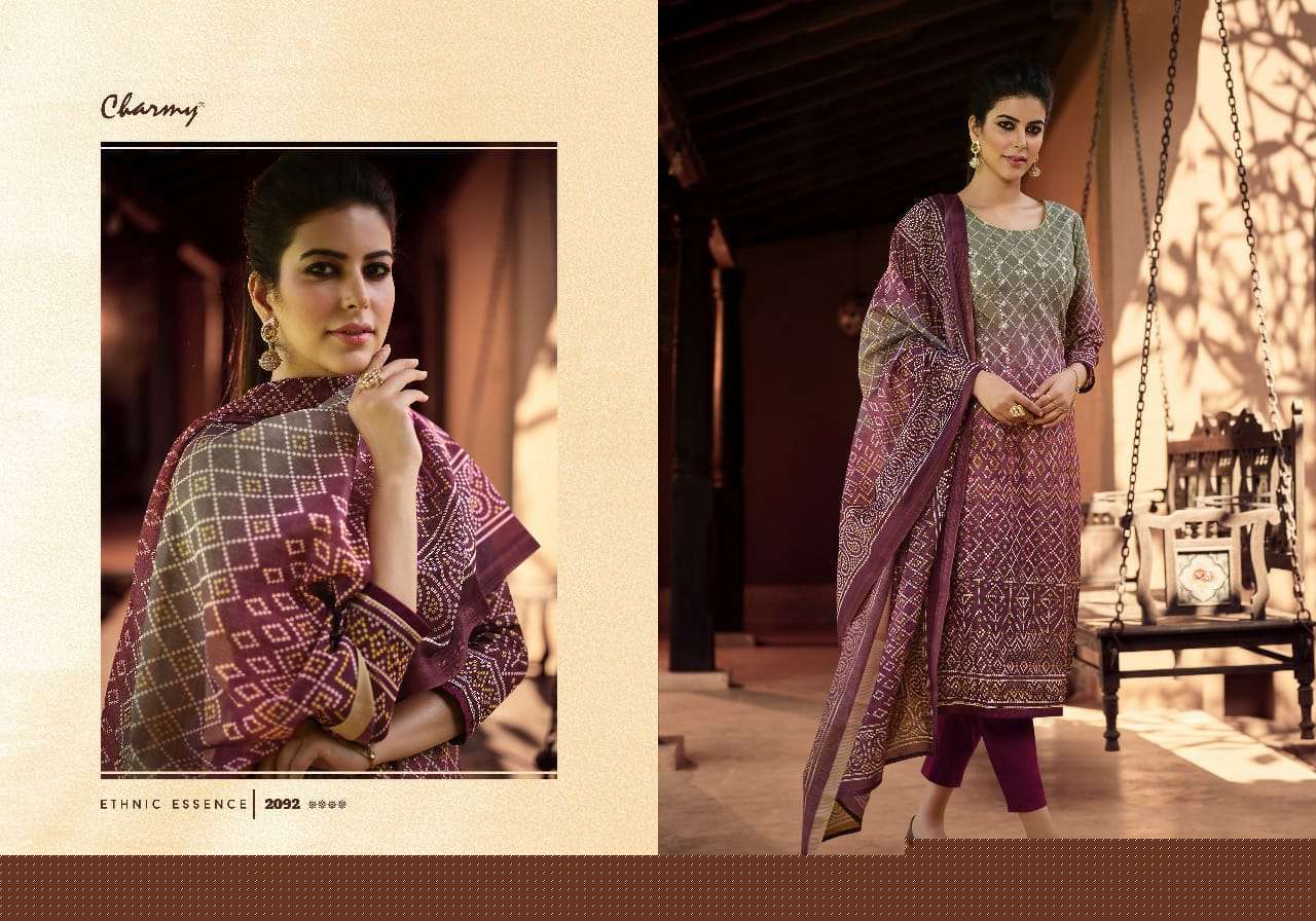 SYMPHONY BY MEERA TRENDZ 2091 TO 2098 SERIES BEAUTIFUL PAKISTANI SUITS COLORFUL STYLISH FANCY CASUAL WEAR & ETHNIC WEAR MODAL CHANDERI SILK EMBROIDERED DRESSES AT WHOLESALE PRICE
