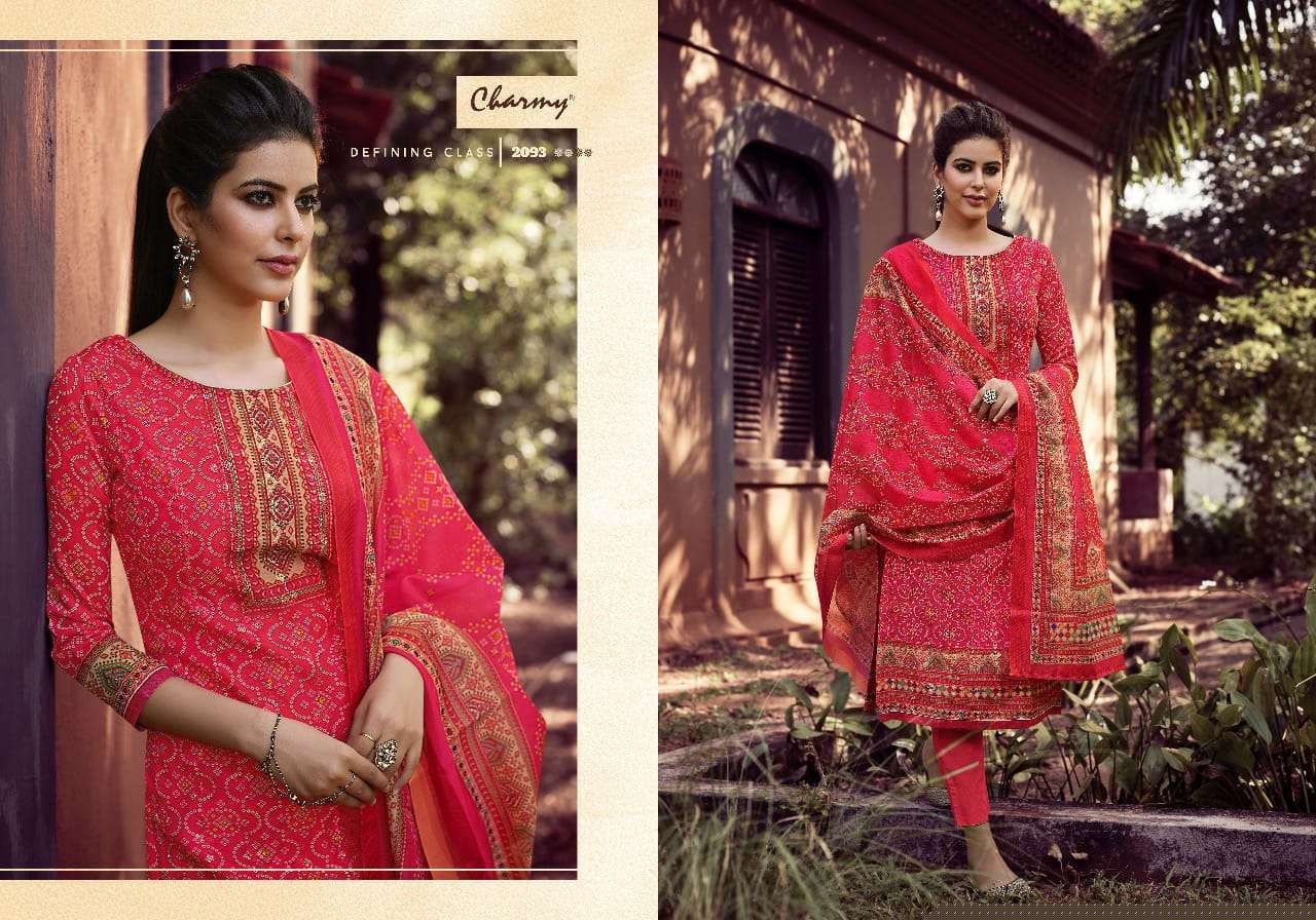 SYMPHONY BY MEERA TRENDZ 2091 TO 2098 SERIES BEAUTIFUL PAKISTANI SUITS COLORFUL STYLISH FANCY CASUAL WEAR & ETHNIC WEAR MODAL CHANDERI SILK EMBROIDERED DRESSES AT WHOLESALE PRICE