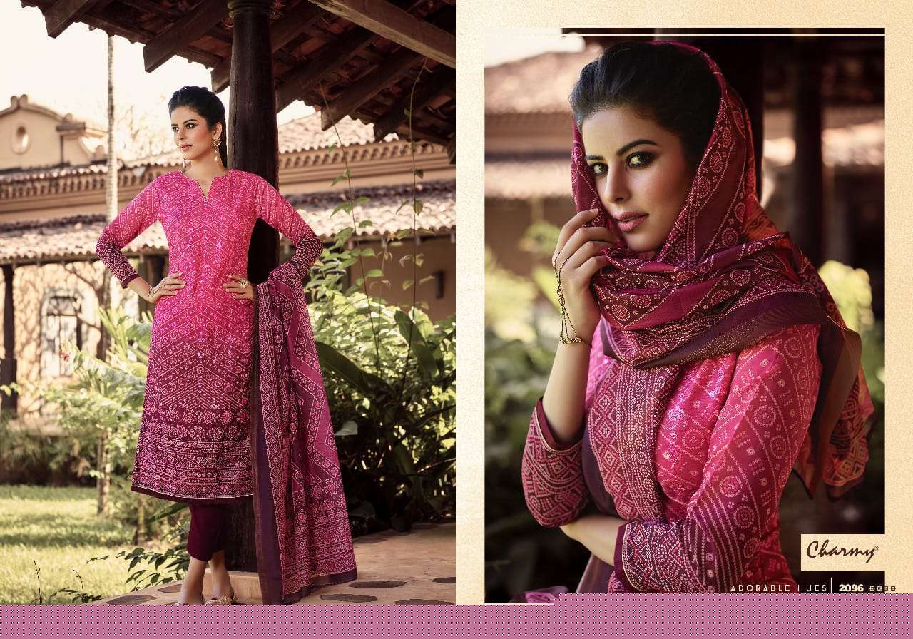 SYMPHONY BY MEERA TRENDZ 2091 TO 2098 SERIES BEAUTIFUL PAKISTANI SUITS COLORFUL STYLISH FANCY CASUAL WEAR & ETHNIC WEAR MODAL CHANDERI SILK EMBROIDERED DRESSES AT WHOLESALE PRICE