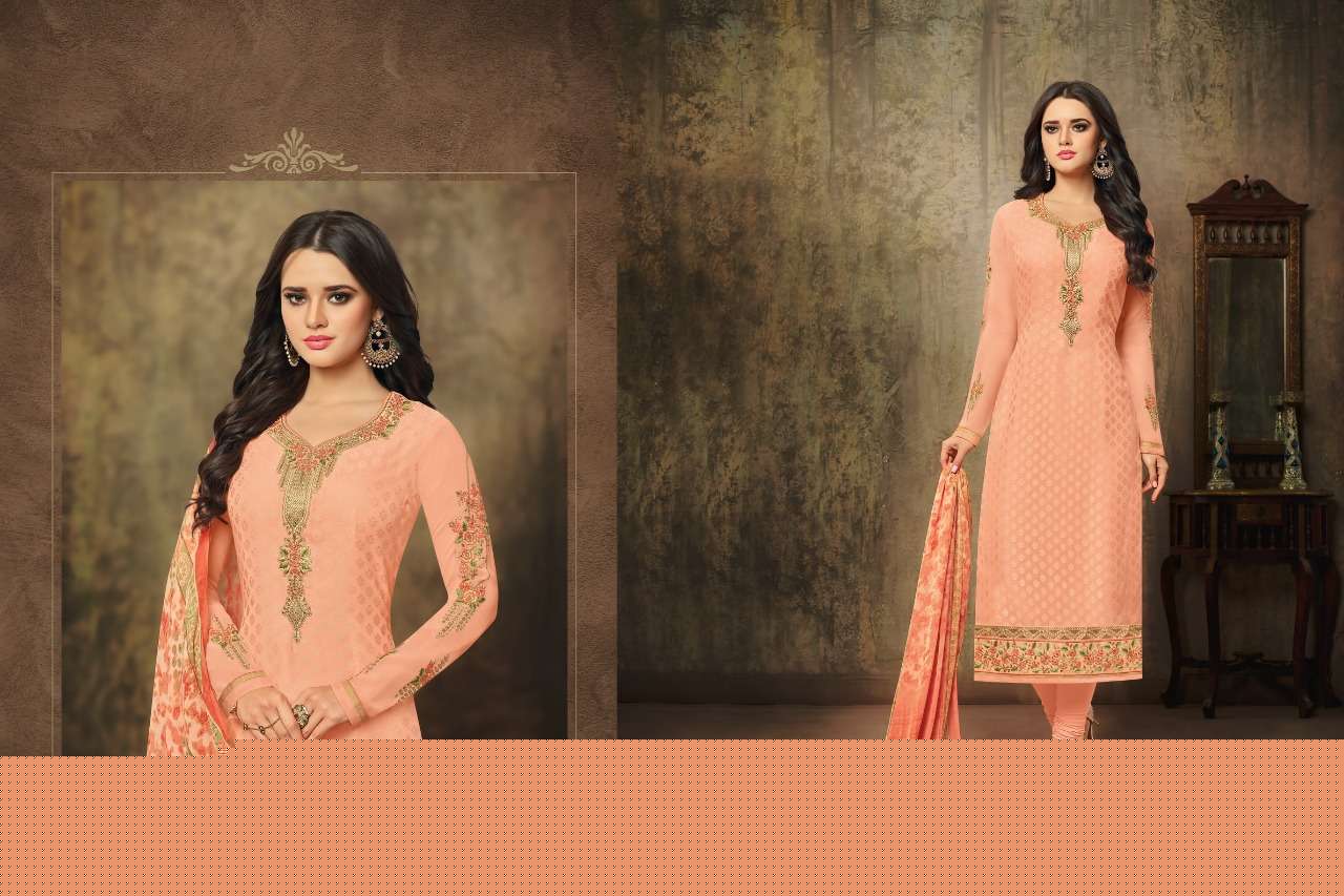 ZISA BRASO BLOSSOM BY MEERA TRENDZ 1011 TO 1016 SERIES BEAUTIFUL SUITS STYLISH FANCY COLORFUL PARTY WEAR & OCCASIONAL WEAR BRASSO DRESSES AT WHOLESALE PRICE