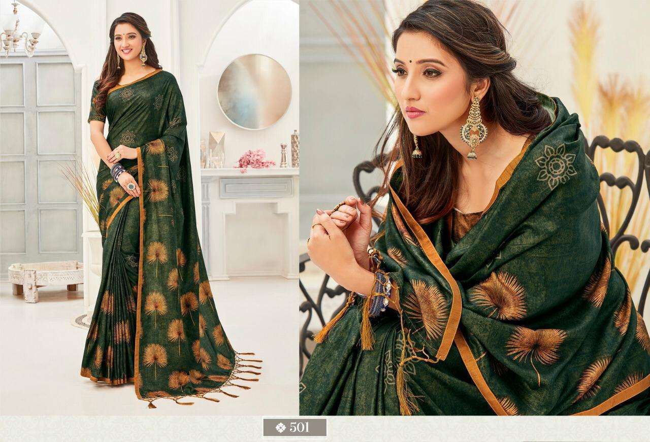 AAKRUTI VOL-2 BY STYLEWELL 501 TO 508 SERIES INDIAN TRADITIONAL WEAR COLLECTION BEAUTIFUL STYLISH FANCY COLORFUL PARTY WEAR & OCCASIONAL WEAR KANJIVARAM SILK DIGITAL PRINTED SAREES AT WHOLESALE PRICE