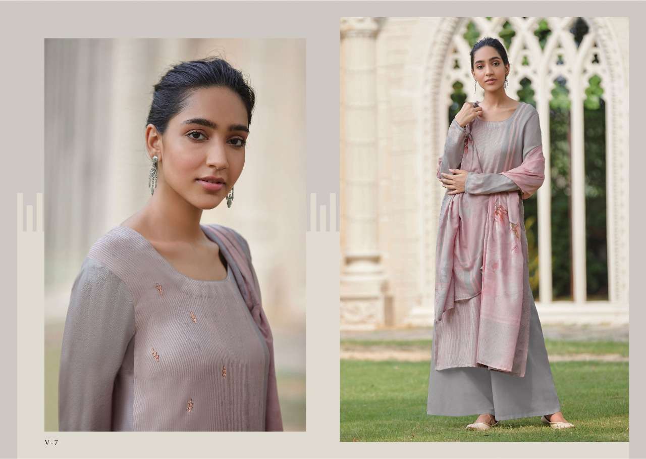 FERN BY VARINA 1 TO 8 SERIES BEAUTIFUL SUITS STYLISH FANCY COLORFUL PARTY WEAR & OCCASIONAL WEAR COTTON SATIN DRESSES AT WHOLESALE PRICE
