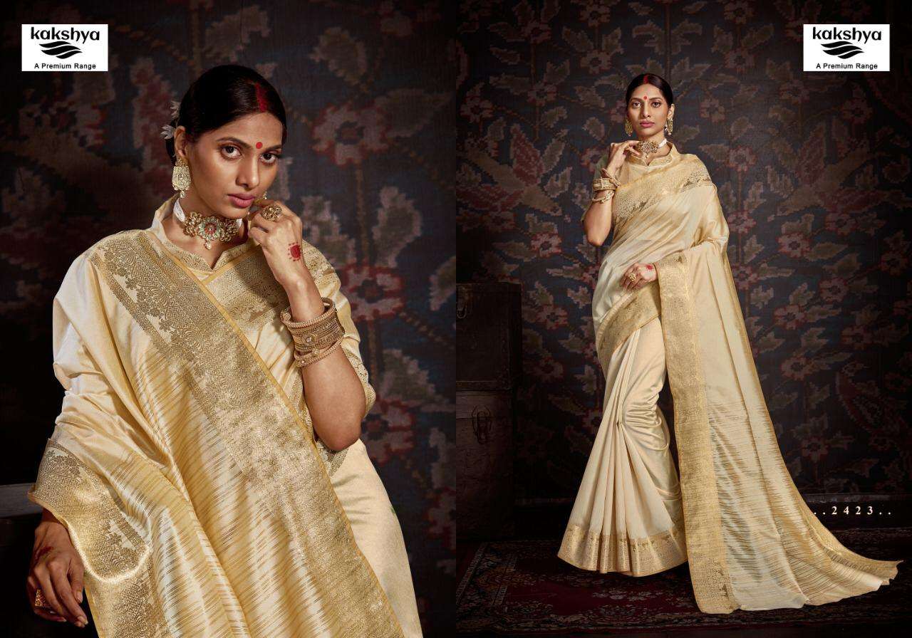 RIYA BY KAKSHYA 2419 TO 2424 SERIES INDIAN TRADITIONAL WEAR COLLECTION BEAUTIFUL STYLISH FANCY COLORFUL PARTY WEAR & OCCASIONAL WEAR ASSAM SILK SAREES AT WHOLESALE PRICE