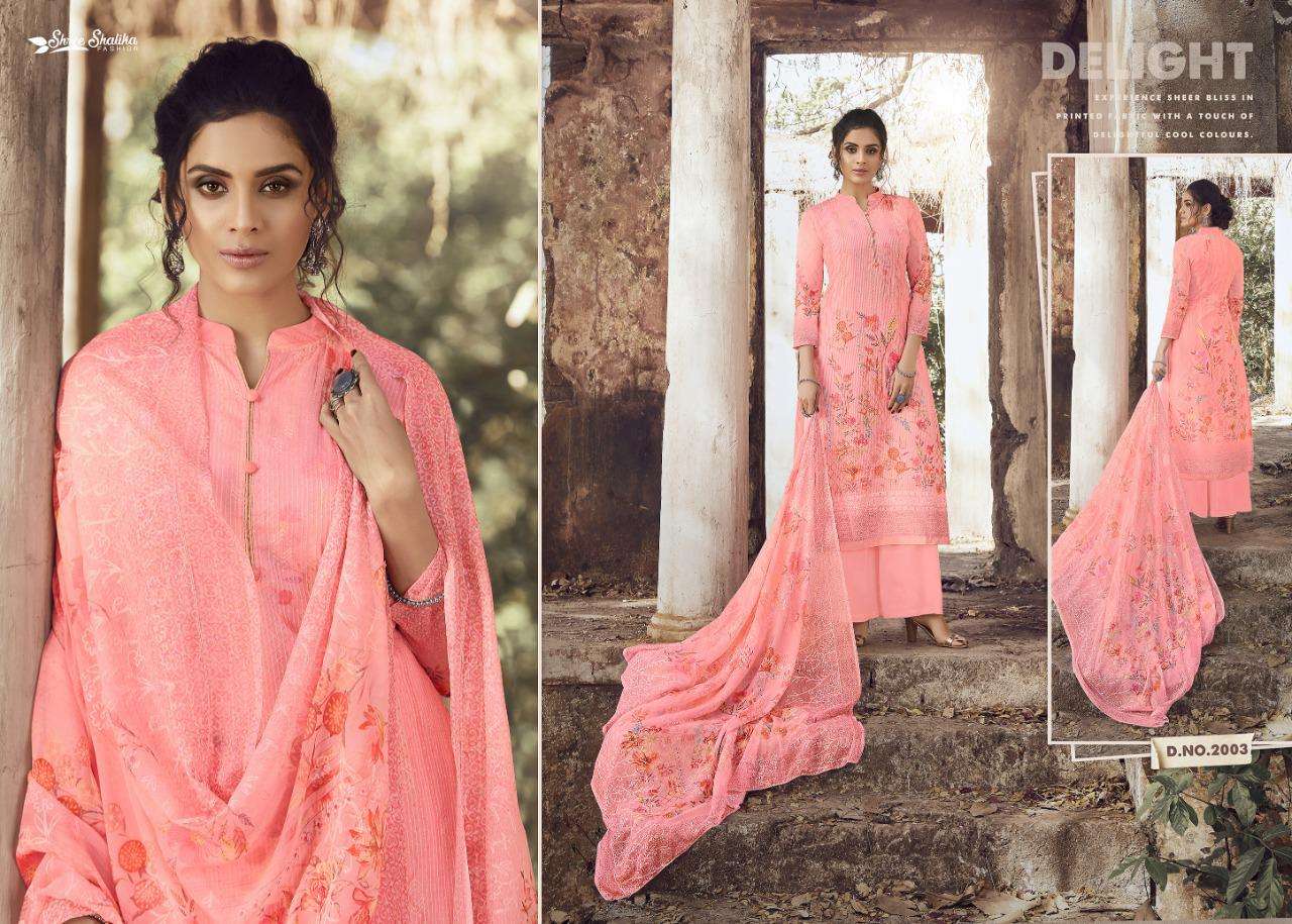 SHALIKA VOL-58 BY SHALIKA FASHION 2001 TO 2008 SERIES BEAUTIFUL SUITS STYLISH FANCY COLORFUL PARTY WEAR & OCCASIONAL WEAR PURE GEORGETTE DIGITAL PRINT DRESSES AT WHOLESALE PRICE