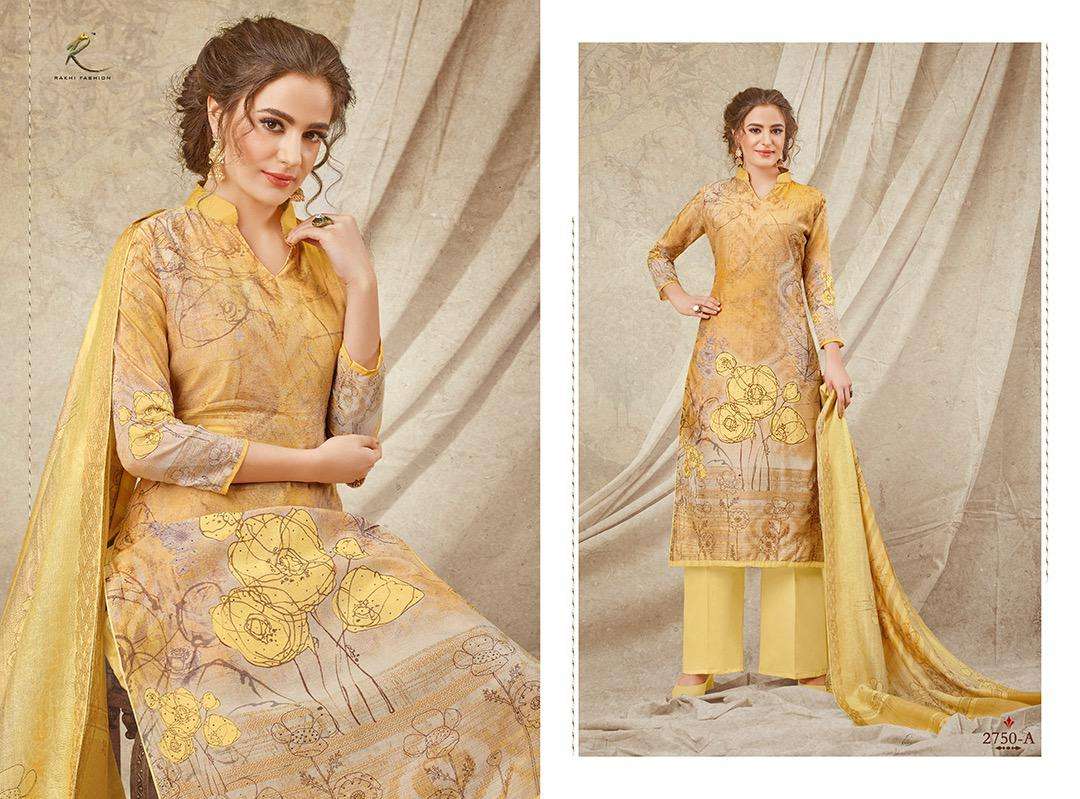 TRADITIONAL ANDAAZ BY RAKHI FASHION 2749-A TO 2752-B SERIES BEAUTIFUL STYLISH SHARARA SUITS FANCY COLORFUL CASUAL WEAR & ETHNIC WEAR & READY TO WEAR PURE VISCOSE MODAL WITH DIGITAL PRINT DRESSES AT WHOLESALE PRICE