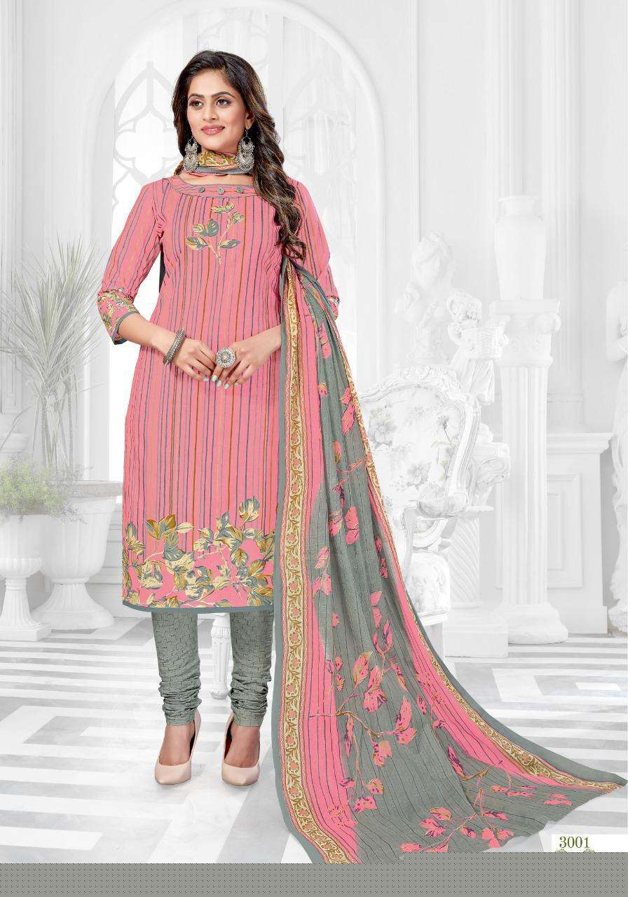 MEERA VOL-30 BY COTTON PLUSE 3001 TO 3016 SERIES BEAUTIFUL WINTER COLLECTION SUITS STYLISH FANCY COLORFUL CASUAL WEAR & ETHNIC WEAR COTTON PRINTED DRESSES AT WHOLESALE PRICE