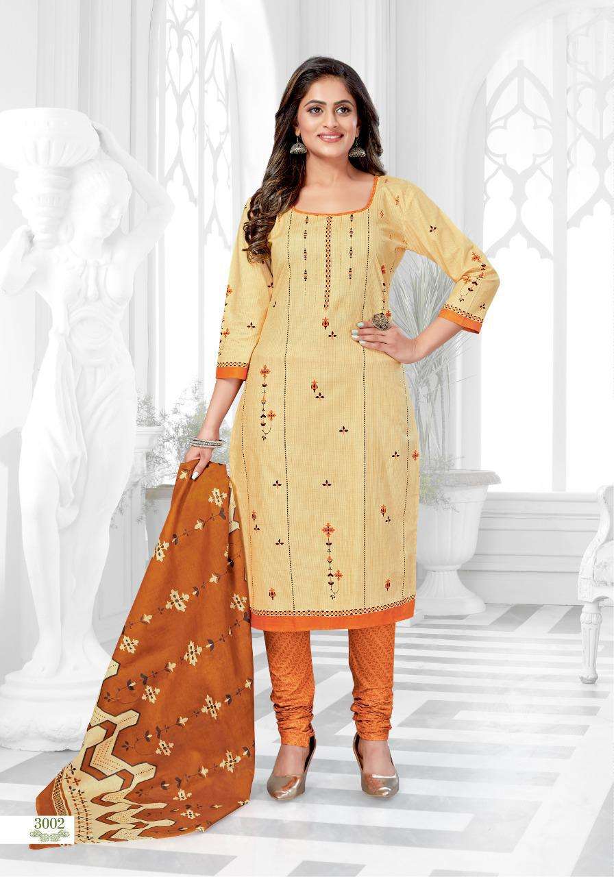 MEERA VOL-30 BY COTTON PLUSE 3001 TO 3016 SERIES BEAUTIFUL WINTER COLLECTION SUITS STYLISH FANCY COLORFUL CASUAL WEAR & ETHNIC WEAR COTTON PRINTED DRESSES AT WHOLESALE PRICE