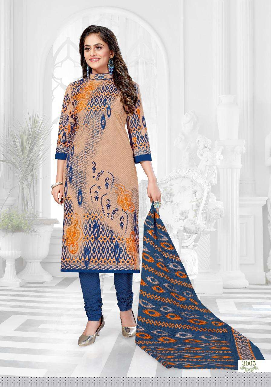 MEERA VOL-30 BY COTTON PLUSE 3001 TO 3016 SERIES BEAUTIFUL WINTER COLLECTION SUITS STYLISH FANCY COLORFUL CASUAL WEAR & ETHNIC WEAR COTTON PRINTED DRESSES AT WHOLESALE PRICE