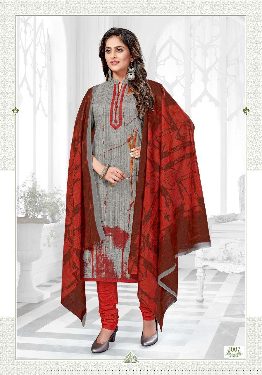 MEERA VOL-30 BY COTTON PLUSE 3001 TO 3016 SERIES BEAUTIFUL WINTER COLLECTION SUITS STYLISH FANCY COLORFUL CASUAL WEAR & ETHNIC WEAR COTTON PRINTED DRESSES AT WHOLESALE PRICE
