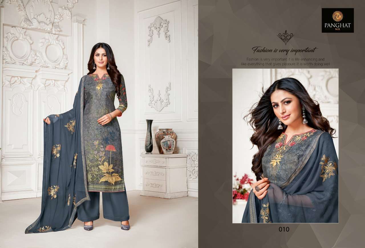 SENORITA BY PANGHAT NX 009 TO 016 SERIES BEAUTIFUL SUITS COLORFUL STYLISH FANCY CASUAL WEAR & ETHNIC WEAR PURE COTTON SILK PRINT DRESSES AT WHOLESALE PRICE