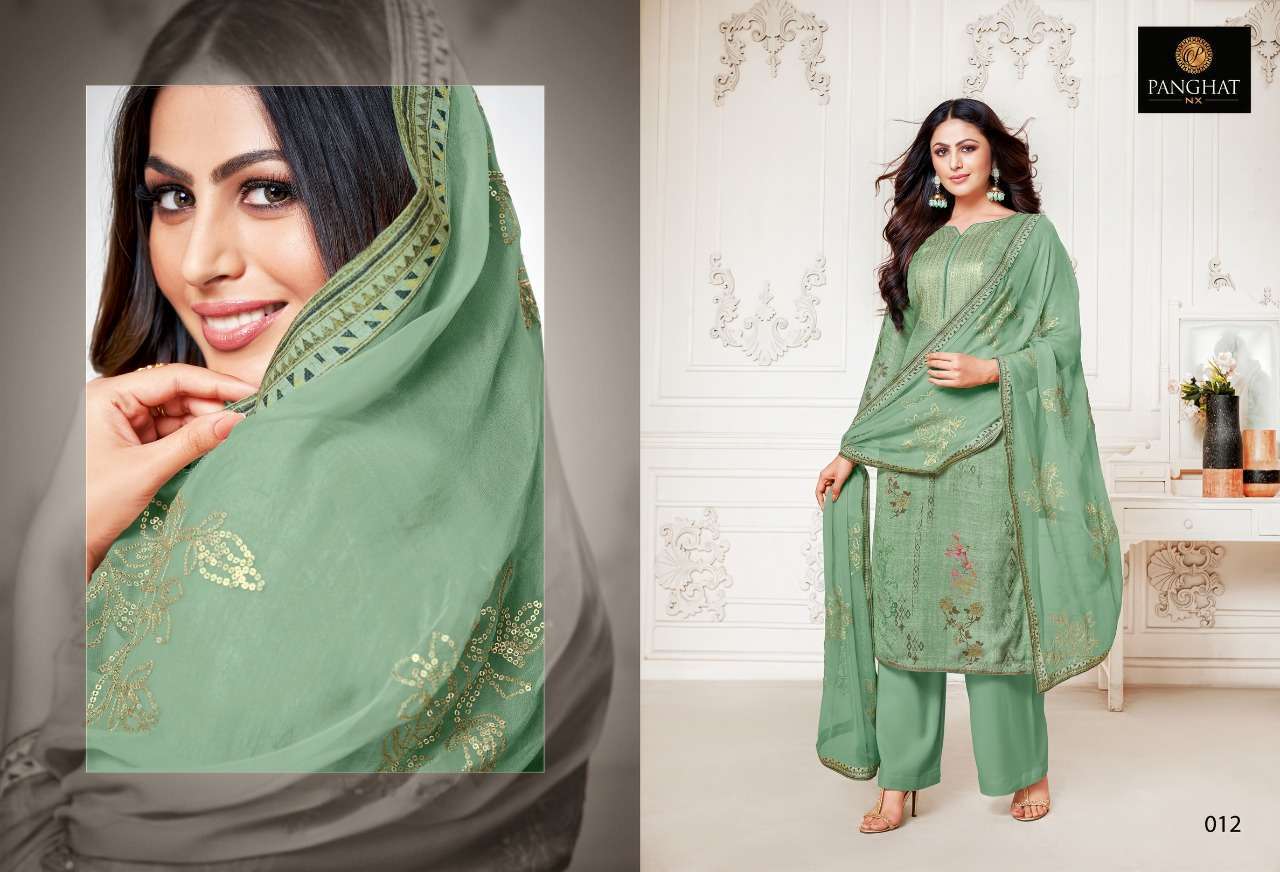 SENORITA BY PANGHAT NX 009 TO 016 SERIES BEAUTIFUL SUITS COLORFUL STYLISH FANCY CASUAL WEAR & ETHNIC WEAR PURE COTTON SILK PRINT DRESSES AT WHOLESALE PRICE