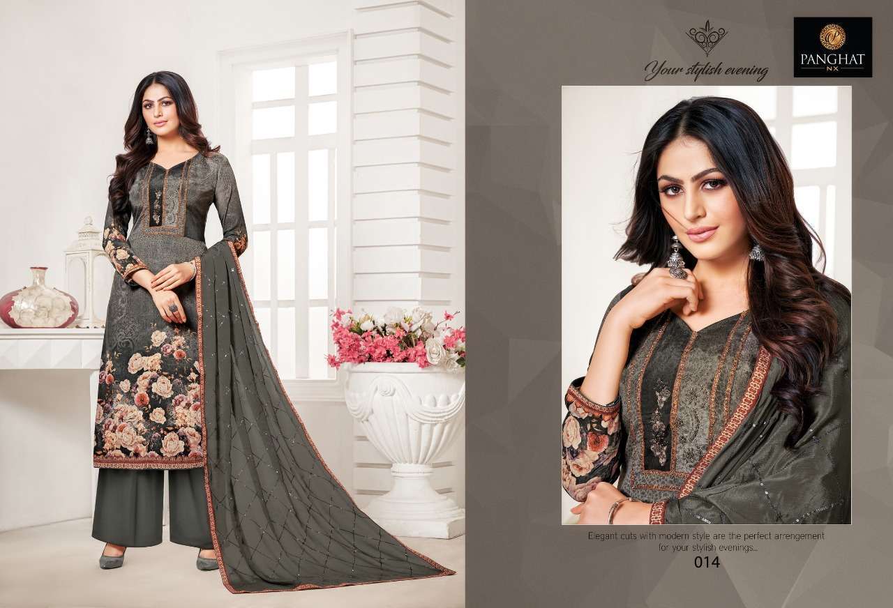 SENORITA BY PANGHAT NX 009 TO 016 SERIES BEAUTIFUL SUITS COLORFUL STYLISH FANCY CASUAL WEAR & ETHNIC WEAR PURE COTTON SILK PRINT DRESSES AT WHOLESALE PRICE