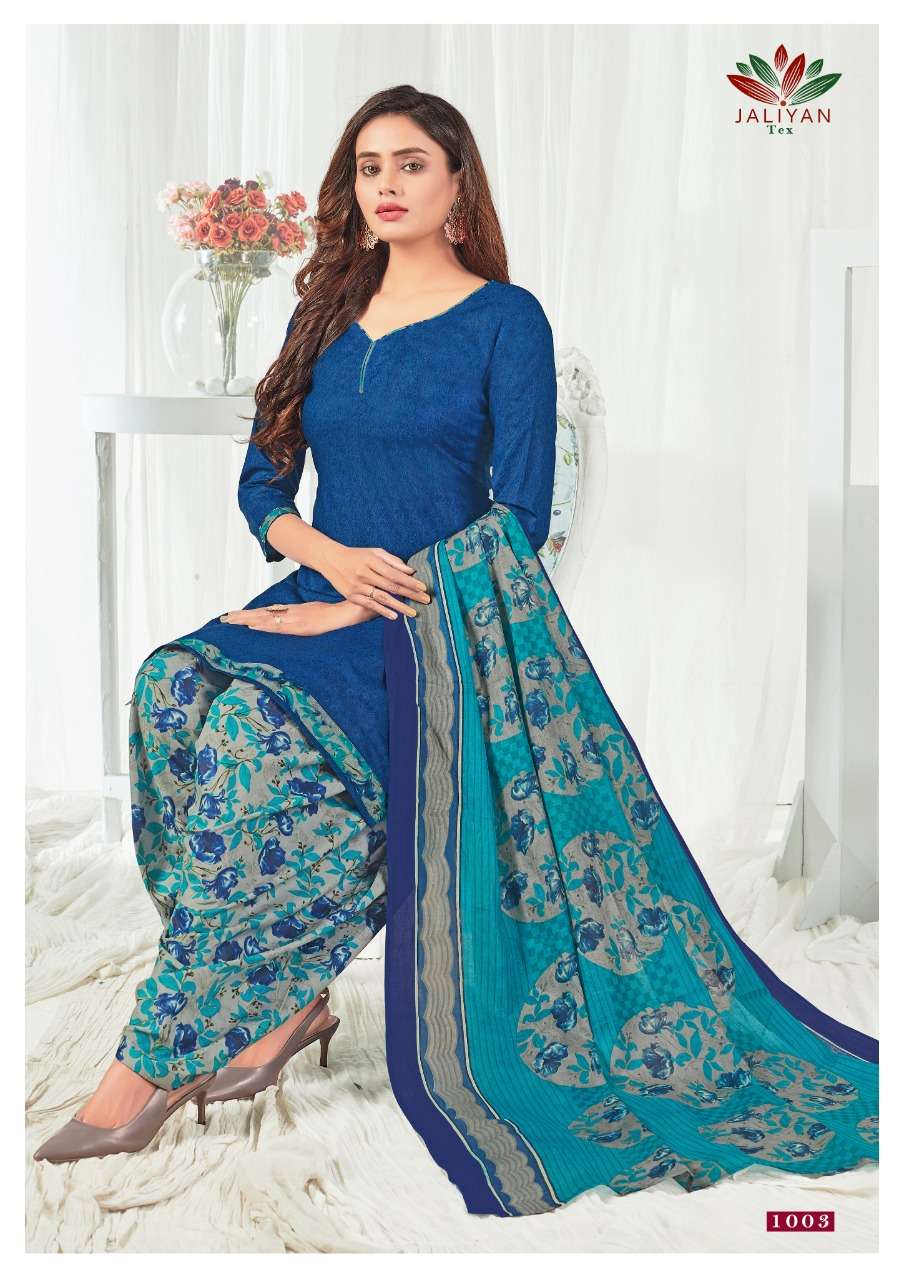 SHINGAR PATIYALA BY JALIYAN TEX 1001 TO 1010 SERIES BEAUTIFUL WINTER COLLECTION SUITS STYLISH FANCY COLORFUL CASUAL WEAR & ETHNIC WEAR FANCY DRESSES AT WHOLESALE PRICE