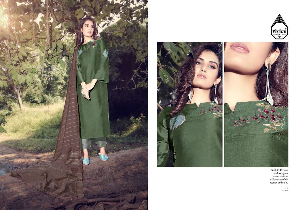 MANNAT VOL-2 BY VIVILS PRINTS 111 TO 117 SERIES DESIGNER FESTIVE SUITS COLLECTION BEAUTIFUL STYLISH FANCY COLORFUL PARTY WEAR & OCCASIONAL WEAR VISCOSE MUSLIN DRESSES AT WHOLESALE PRICE