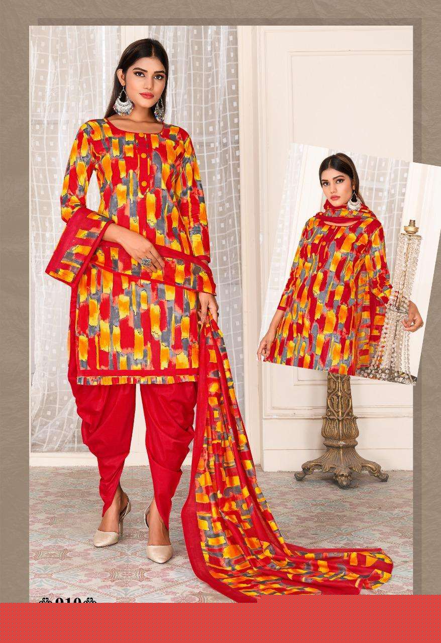 CLASSIC VOL-9 BY COTTON PLUSE 901 TO 912 SERIES BEAUTIFUL WINTER COLLECTION SUITS STYLISH FANCY COLORFUL CASUAL WEAR & ETHNIC WEAR COTTON PRINT DRESSES AT WHOLESALE PRICE