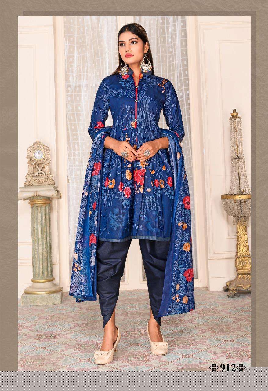 CLASSIC VOL-9 BY COTTON PLUSE 901 TO 912 SERIES BEAUTIFUL WINTER COLLECTION SUITS STYLISH FANCY COLORFUL CASUAL WEAR & ETHNIC WEAR COTTON PRINT DRESSES AT WHOLESALE PRICE