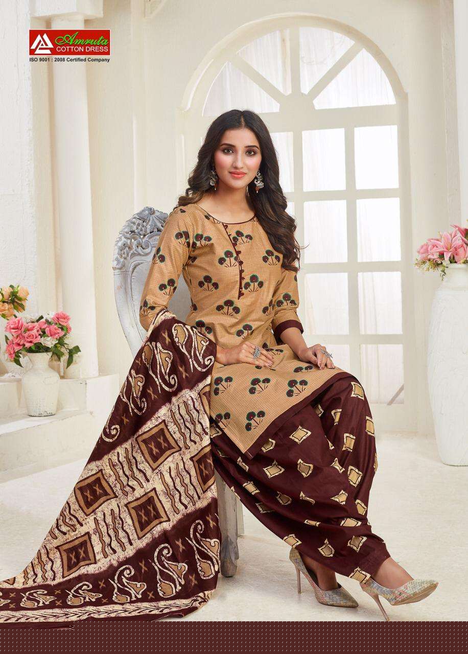 KAJORI VOL-42 BY AMRUTA 4201 TO 4220 SERIES BEAUTIFUL WINTER COLLECTION SUITS STYLISH FANCY COLORFUL CASUAL WEAR & ETHNIC WEAR PURE COTTON PRINT DRESSES AT WHOLESALE PRICE