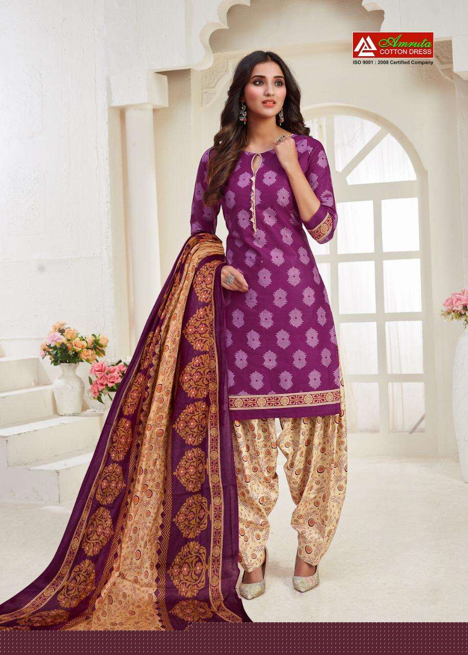 KAJORI VOL-42 BY AMRUTA 4201 TO 4220 SERIES BEAUTIFUL WINTER COLLECTION SUITS STYLISH FANCY COLORFUL CASUAL WEAR & ETHNIC WEAR PURE COTTON PRINT DRESSES AT WHOLESALE PRICE