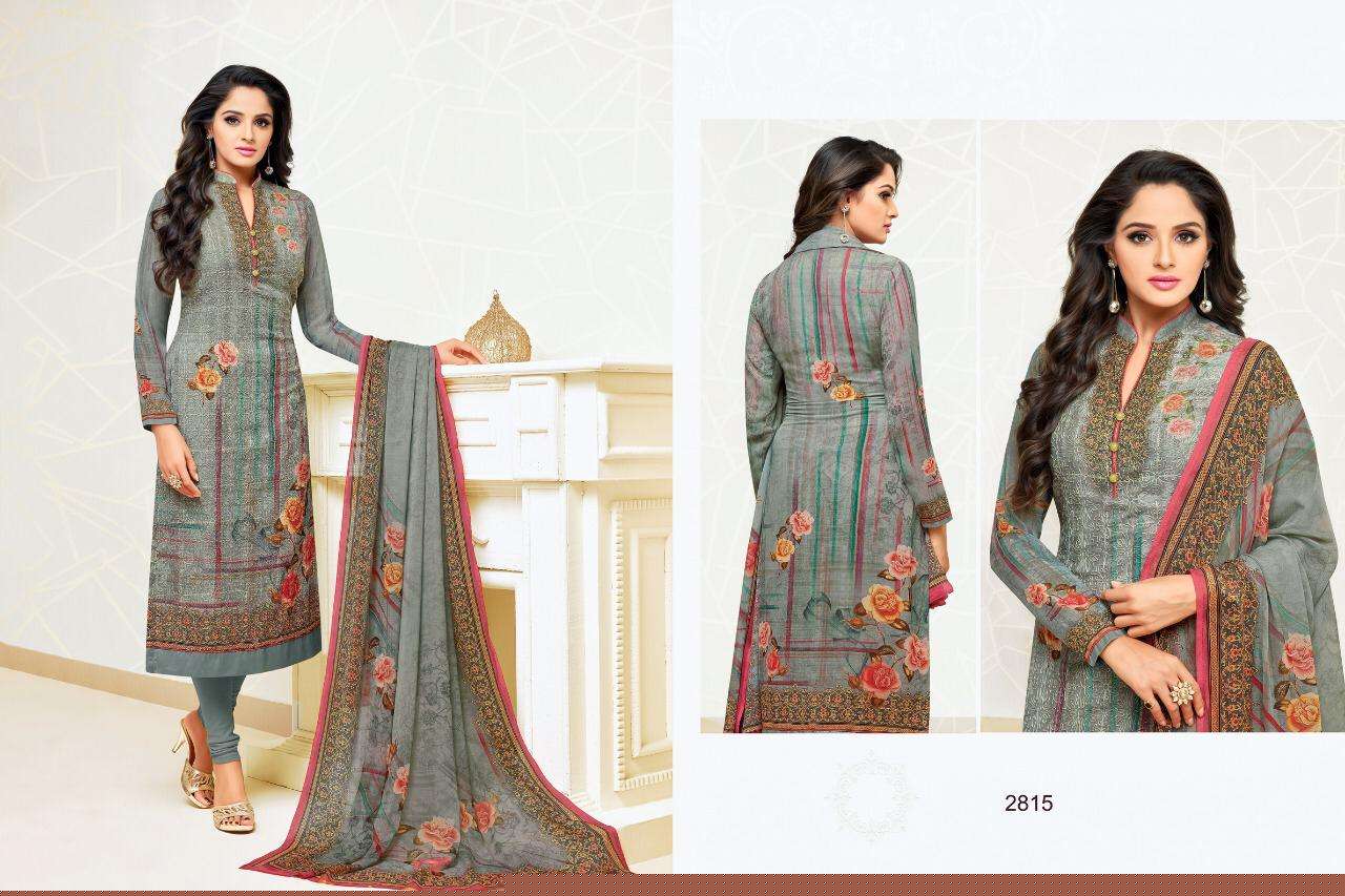 ZISA FLORA VOL-3 BY MEERA TRENDZ 2811 TO 28018 SERIES BEAUTIFUL WINTER COLLECTION SUITS STYLISH FANCY COLORFUL CASUAL WEAR & ETHNIC WEAR GEORGETTE WORK WITH DIGITAL PRINT DRESSES AT WHOLESALE PRICE