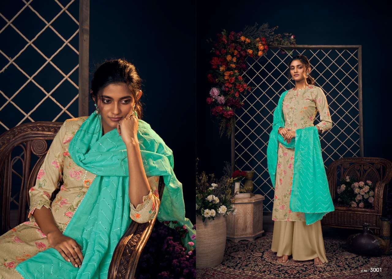BLOSSOM BY MARIYUM ARTS 3001 TO 3008 SERIES BEAUTIFUL STYLISH SUITS FANCY COLORFUL CASUAL WEAR & ETHNIC WEAR & READY TO WEAR COTTON PRINT DRESSES AT WHOLESALE PRICE