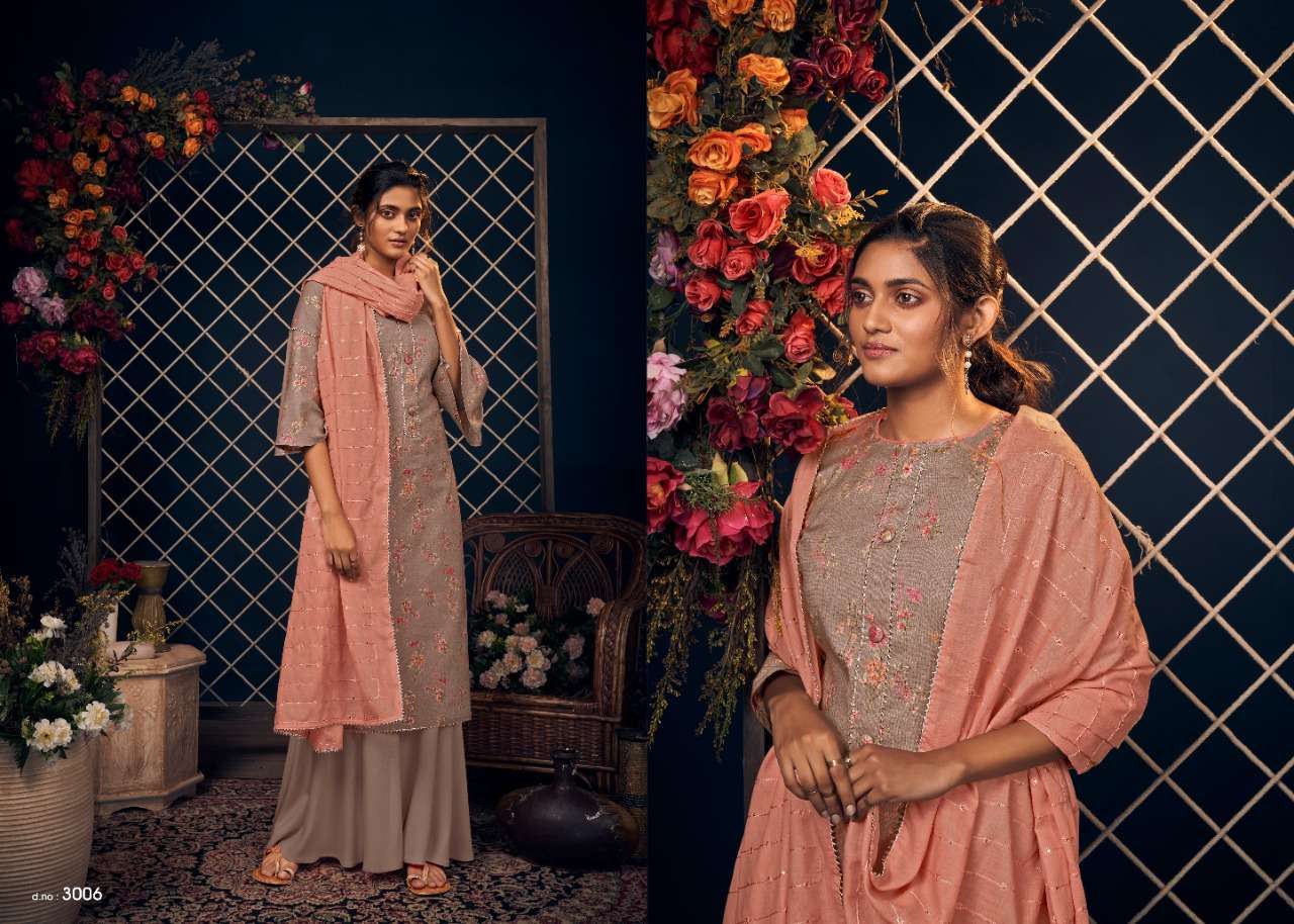 BLOSSOM BY MARIYUM ARTS 3001 TO 3008 SERIES BEAUTIFUL STYLISH SUITS FANCY COLORFUL CASUAL WEAR & ETHNIC WEAR & READY TO WEAR COTTON PRINT DRESSES AT WHOLESALE PRICE