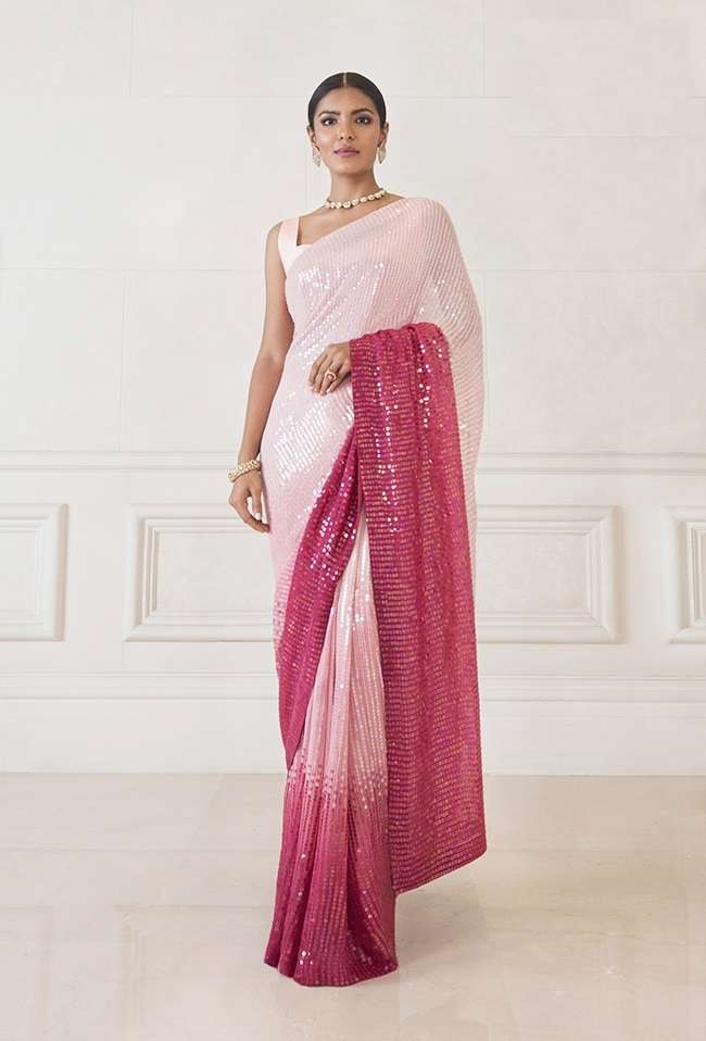 NAMASTE MADAM BY FASHID WHOLESALE 01 TO 07 SERIES INDIAN TRADITIONAL WEAR COLLECTION BEAUTIFUL STYLISH FANCY COLORFUL PARTY WEAR & OCCASIONAL WEAR WEIGHTLESS SAREES AT WHOLESALE PRICE