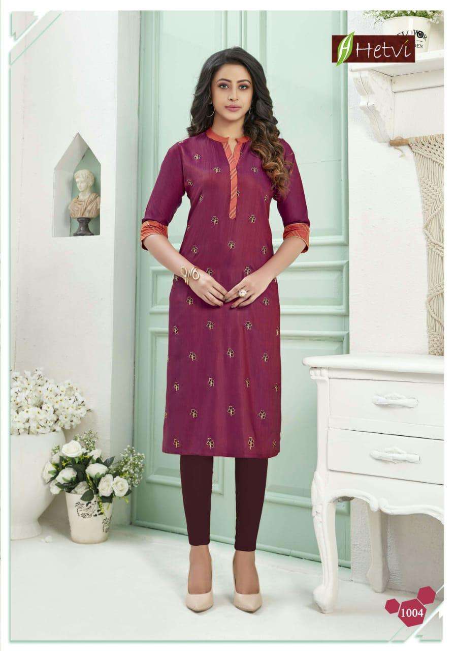SIYA BY HETVI 1001 TO 1006 SERIES BEAUTIFUL STYLISH FANCY COLORFUL CASUAL WEAR & ETHNIC WEAR & READY TO WEAR RAYON PRINTED KURTIS AT WHOLESALE PRICE