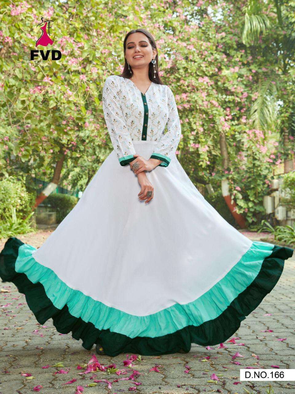 LONDON DREAMS VOL-1 BY FVD 164 TO 171 SERIES DESIGNER BEAUTIFUL STYLISH FANCY COLORFUL PARTY WEAR & OCCASIONAL WEAR RAYON FOIL PRINT GOWNS AT WHOLESALE PRICE