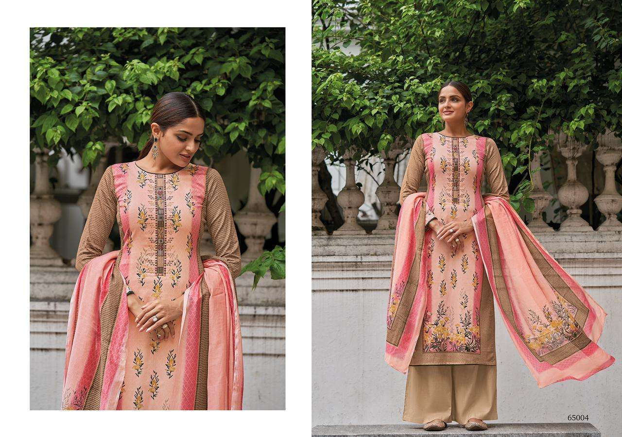 MEHR BY YUVINA EXPORTS 65001 TO 65008 SERIES BEAUTIFUL STYLISH FANCY COLORFUL CASUAL WEAR & ETHNIC WEAR PURE JAM WITH EMBROIDERY WORK DRESSES AT WHOLESALE PRICEv
