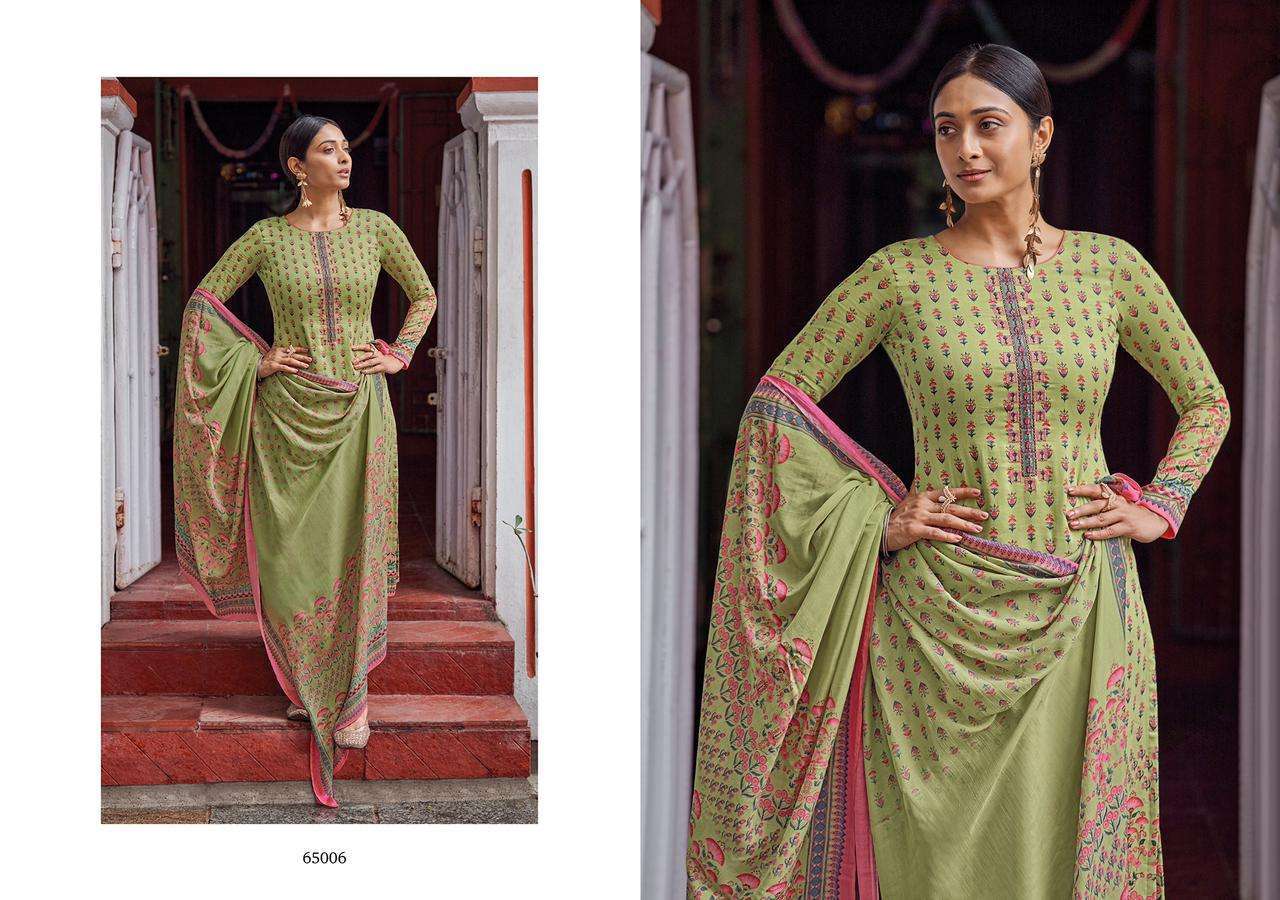 MEHR BY YUVINA EXPORTS 65001 TO 65008 SERIES BEAUTIFUL STYLISH FANCY COLORFUL CASUAL WEAR & ETHNIC WEAR PURE JAM WITH EMBROIDERY WORK DRESSES AT WHOLESALE PRICEv