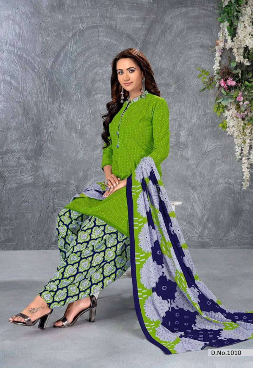 SANSKRUTI BY SHREE MEENAXI COTTON 1001 TO 1010 SERIES BEAUTIFUL SUITS STYLISH COLORFUL FANCY CASUAL WEAR & ETHNIC WEAR COTTON PRINTED DRESSES AT WHOLESALE PRICE