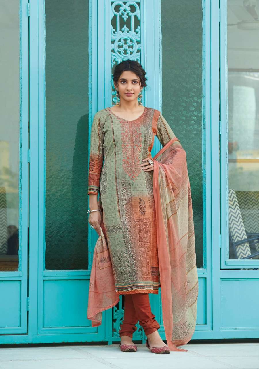 VIDHATRI BY AMORA 15001 TO 15008 SERIES BEAUTIFUL STYLISH SHARARA SUITS FANCY COLORFUL CASUAL WEAR & ETHNIC WEAR & READY TO WEAR LAWN COTTON EMBROIDERED DRESSES AT WHOLESALE PRICE