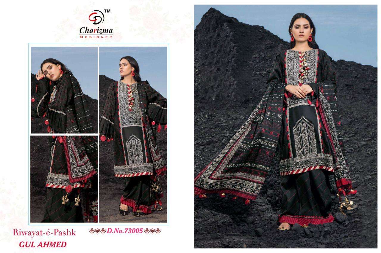 Riwayat E Pashk By Charizma Designer 73001 To 73005 Series Pakistani Suits Beautiful Fancy Colorful Stylish Party Wear & Occasional Wear Heavy Jam Cotton Digital Print Dresses At Wholesale Price