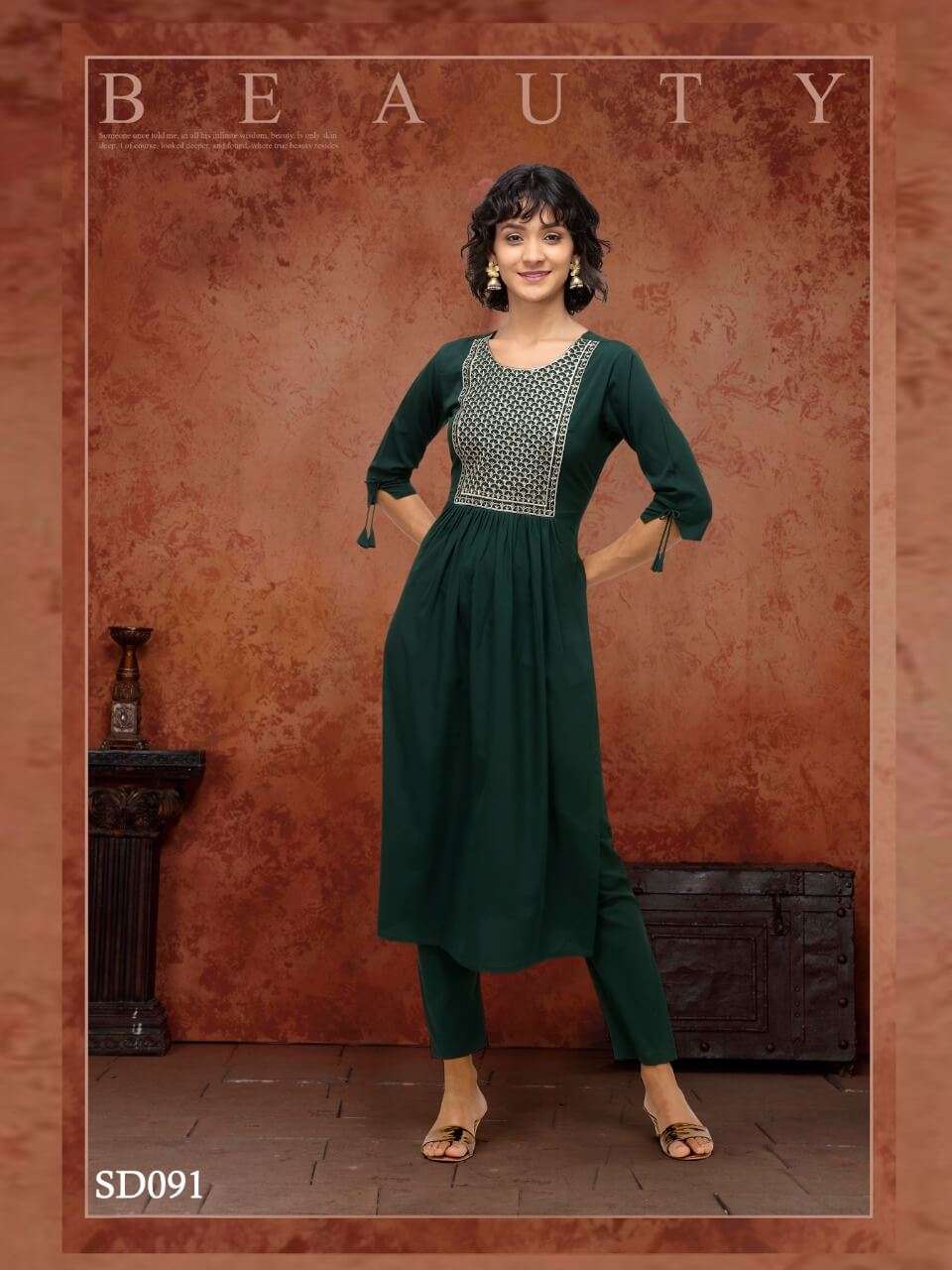 IRISH BY SYASII 090 TO 093 SERIES DESIGNER STYLISH FANCY COLORFUL BEAUTIFUL PARTY WEAR & ETHNIC WEAR COLLECTION POLY MAKHAN KURTIS AT WHOLESALE PRICE