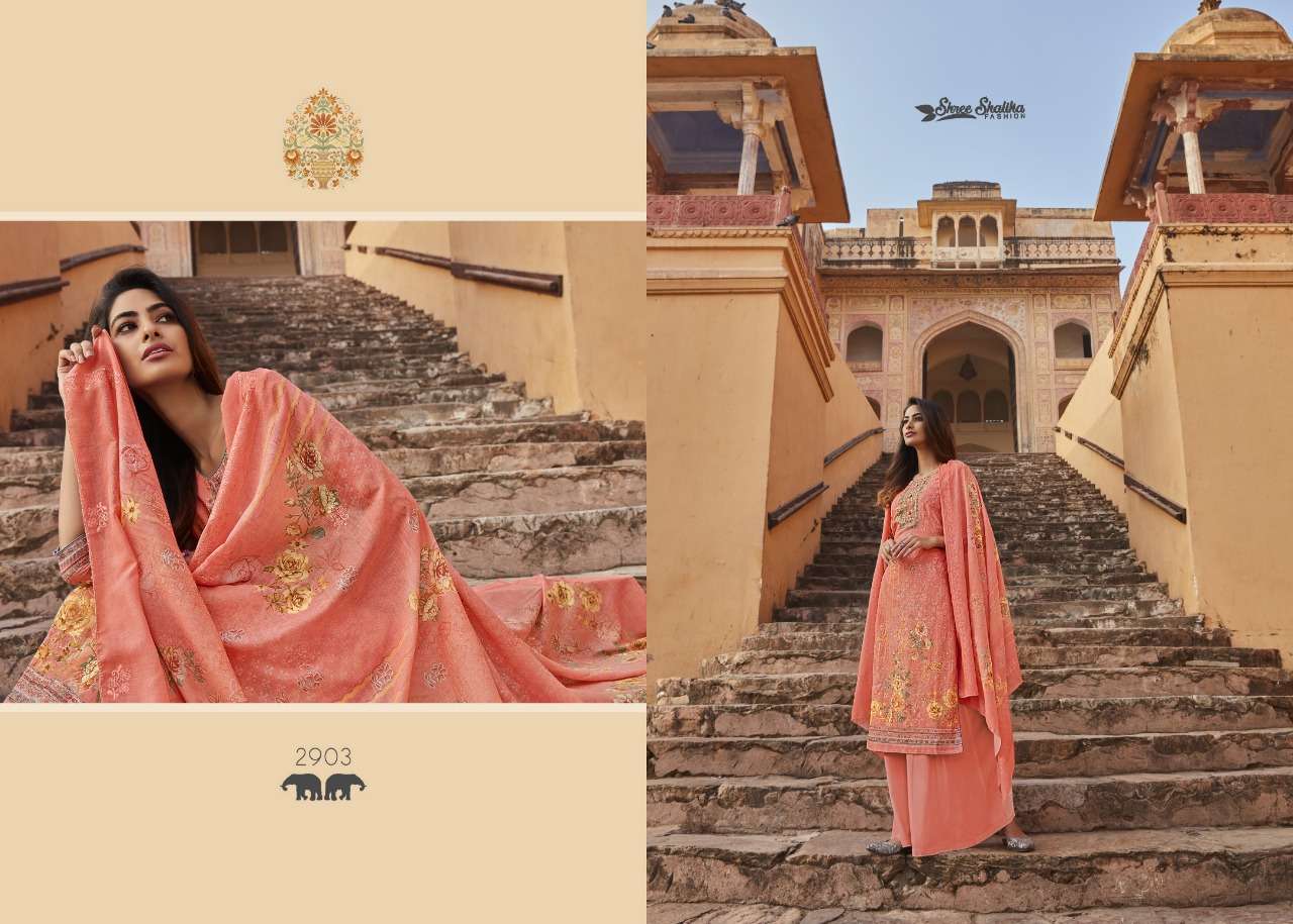 SHALIKA VOL-65 BY SHREE SHALIKA FASHION 2901 TO 2908 SERIES BEAUTIFUL STYLISH SUITS FANCY COLORFUL CASUAL WEAR & ETHNIC WEAR & READY TO WEAR PURE COTTON DIGITAL PRINT WITH WORK DRESSES AT WHOLESALE PRICE