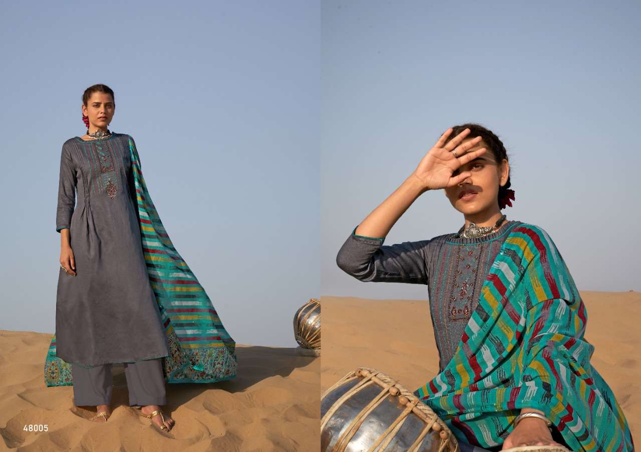 SAKINA BY ANKIT TEXTILE 48001 TO 48008 SERIES BEAUTIFUL WINTER COLLECTION SUITS STYLISH FANCY COLORFUL CASUAL WEAR & ETHNIC WEAR PURE HEAVY JAM SATIN COTTON PRINT WITH WORK DRESSES AT WHOLESALE PRICE