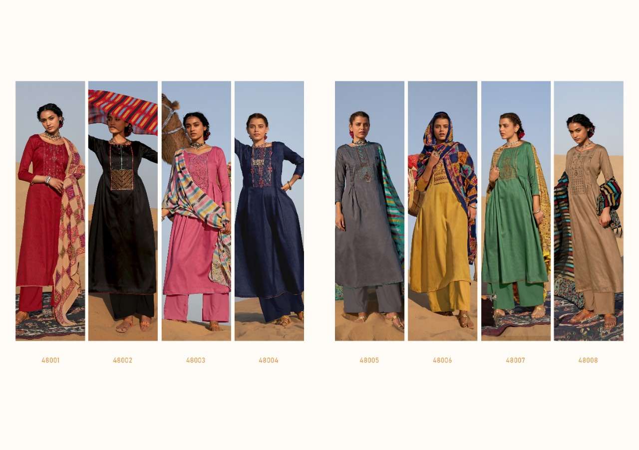 SAKINA BY ANKIT TEXTILE 48001 TO 48008 SERIES BEAUTIFUL WINTER COLLECTION SUITS STYLISH FANCY COLORFUL CASUAL WEAR & ETHNIC WEAR PURE HEAVY JAM SATIN COTTON PRINT WITH WORK DRESSES AT WHOLESALE PRICE