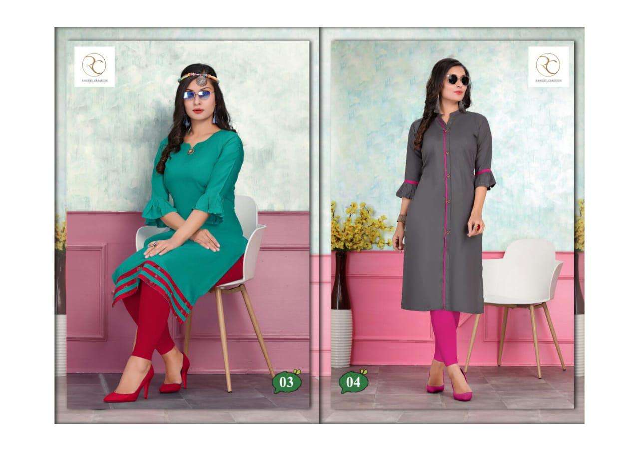 SUI DHAGHA VOL-11 BY RC 01 TO 10 SERIES DESIGNER STYLISH FANCY COLORFUL BEAUTIFUL PARTY WEAR & ETHNIC WEAR COLLECTION RAYON PRINT KURTIS AT WHOLESALE PRICE