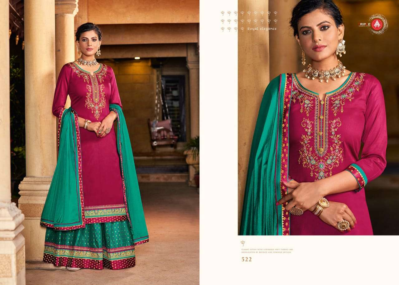 KADAMBRI VOL-5 BY TRIPLE AAA 521 TO 526 SERIES BEAUTIFUL PATIYALA SUITS STYLISH FANCY COLORFUL PARTY WEAR & OCCASIONAL WEAR JAM SILK WITH WORK DRESSES AT WHOLESALE PRICE