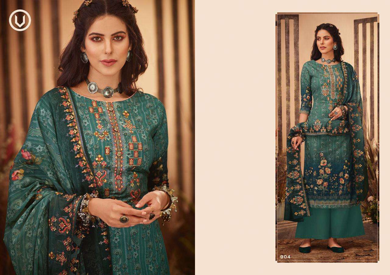IBADAT VOL-7 BY VIVEK FASHION 901 TO 908 SERIES BEAUTIFUL STYLISH SHARARA SUITS FANCY COLORFUL CASUAL WEAR & ETHNIC WEAR & READY TO WEAR COTTON LAWN DIGITAL PRINTED DRESSES AT WHOLESALE PRICE