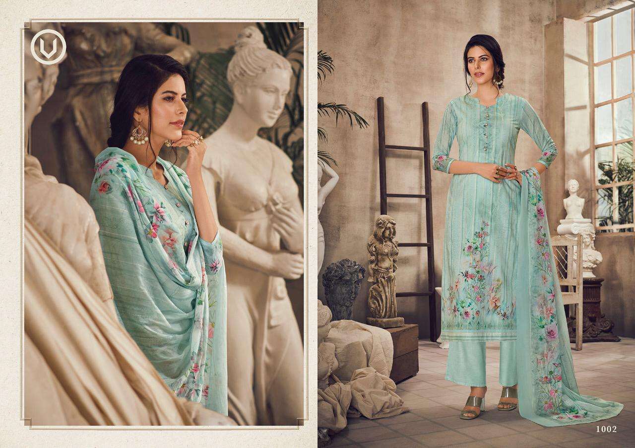 FALAK BY VIVEK FASHION 1001 TO 1007 SERIES BEAUTIFUL STYLISH SHARARA SUITS FANCY COLORFUL CASUAL WEAR & ETHNIC WEAR & READY TO WEAR CAMBRIC COTTON DIGITAL PRINTED DRESSES AT WHOLESALE PRICE