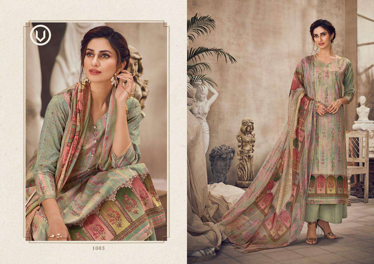 FALAK BY VIVEK FASHION 1001 TO 1007 SERIES BEAUTIFUL STYLISH SHARARA SUITS FANCY COLORFUL CASUAL WEAR & ETHNIC WEAR & READY TO WEAR CAMBRIC COTTON DIGITAL PRINTED DRESSES AT WHOLESALE PRICE