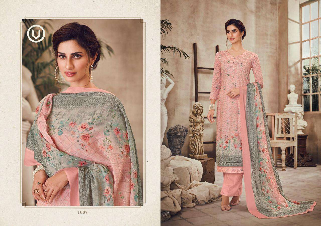 FALAK BY VIVEK FASHION 1001 TO 1007 SERIES BEAUTIFUL STYLISH SHARARA SUITS FANCY COLORFUL CASUAL WEAR & ETHNIC WEAR & READY TO WEAR CAMBRIC COTTON DIGITAL PRINTED DRESSES AT WHOLESALE PRICE